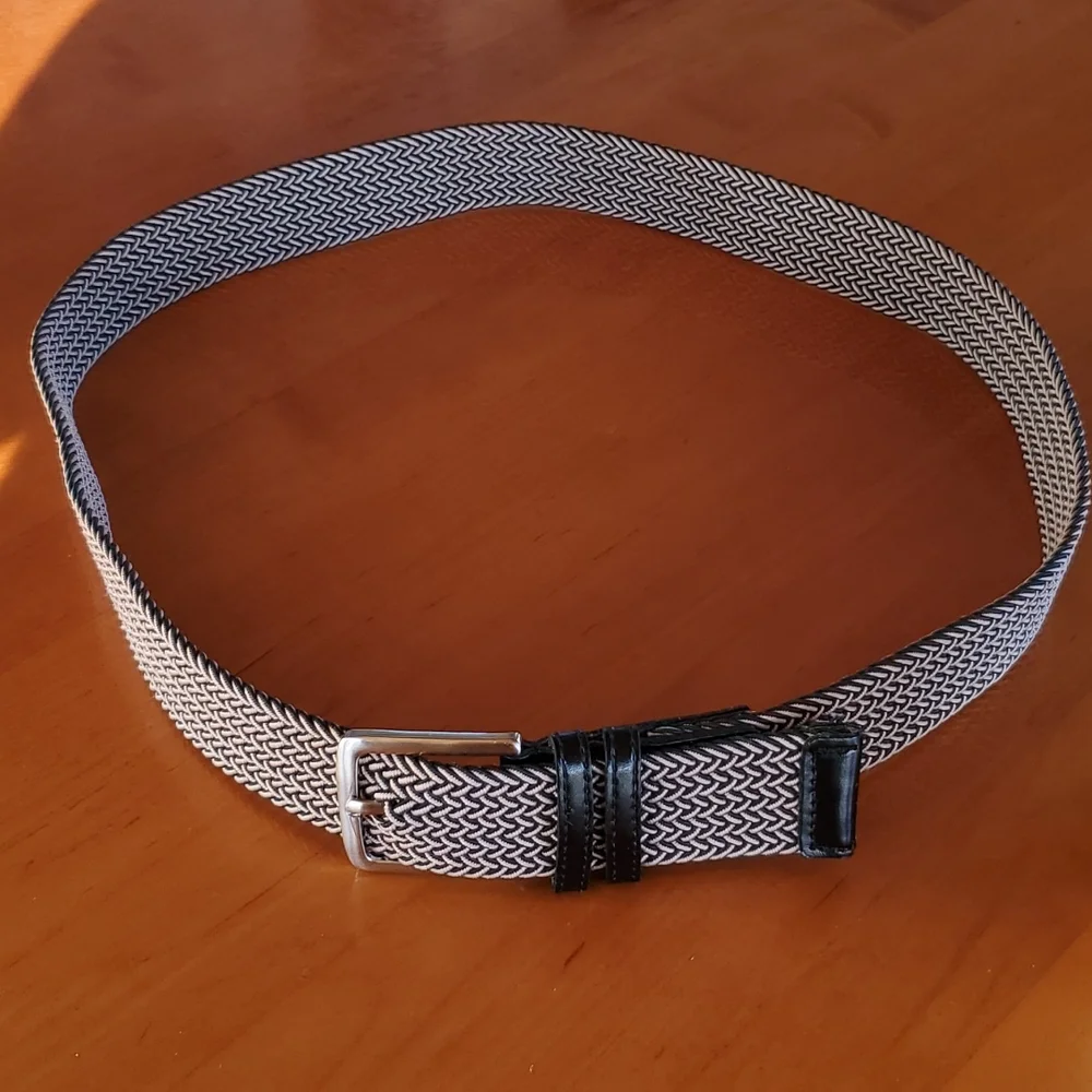 Dockers JAEI Braided Stretch Belt Size L (38-40)